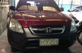 Honda Crv gen.2 2001 acquired 2002 model matic.