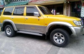 2001 Nissan Patrol Yellow Orig Color Ltd Edition