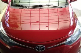 Toyota Vios 2017 E AT Red For Sale 