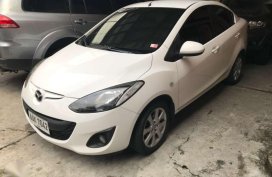 2014 Mazda 2 White Sedan For Sale 