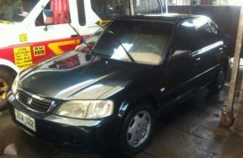 Honda City Z Model 2002 Green For Sale 