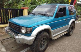 2006 Mitsubishi Pajero 3 Doors 4D56 Blue For Sale 