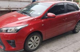 Toyota Yaris E MT 2016 Red
