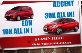 2018 Hyundai Eon 10k accent starex all in dp