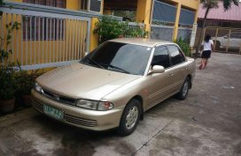Mitsubishi Lancer Glxi 1995 Beige For Sale 