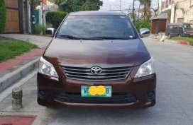 2013 TOYOTA Innova 2.5 E DSL FOR SALE