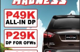 2018 ISUZU MU-X FOR SALE