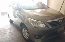 Toyota Innova E 2013 95km Manual transmission