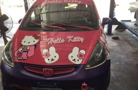 Hello kitty car HONDA JAZZ