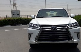  Lexus LX 570 SUV 2018 White For Sale 