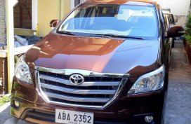 For Sale 2014 Toyota Innova G Diesel engine