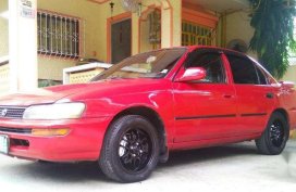 For sale: -Toyota Corolla 1995 -manual transmission