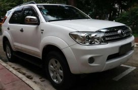 2010 TOYOTA Fortuner G diesel manual 