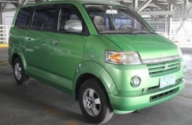 Suzuki Apv 2009 Gasoline Automatic Green