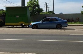 Honda Civic 1995 Gasoline Manual Blue for sale