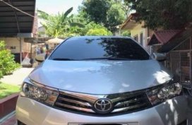 Toyota Corolla Altis 2014 G Manual Silver For Sale 