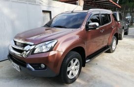 Isuzu Mu-X 2015 Gasoline Automatic Brown