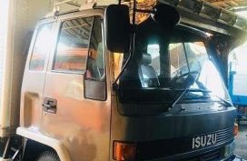 2018 Isuzu Forward closed van 24 ft long