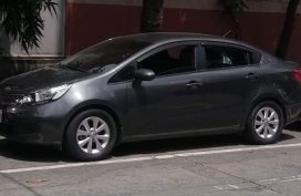 Kia Rio 2015 Gray Sedan For Sale 