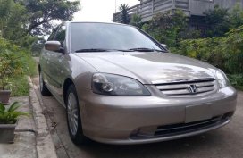 2001 Honda CIVIC dimension vti manual transmission