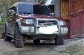 Mitsubishi Pajero 4x4 red 1996 for sale 