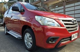 2015 Toyota Innova E manual diesel engine