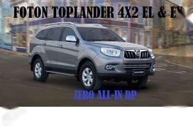 Foton Toplander 4x2 AT 2018 for sale