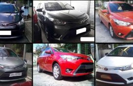 2017 Toyota Vios E GRAB MT also mirage accent