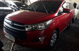 Toyota Innova J 2.8 Manual Red 2018 Model for sale