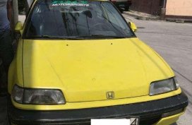 Isotope Green Honda Civic Hatchback 1991