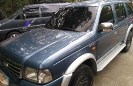 Ford Everest 2005 Manual tranny 4x2 Fresh in/out