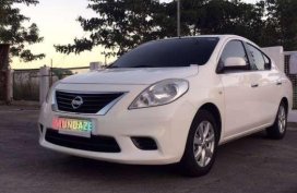 Nissan Almera 2013 White FOR SALE
