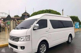 2016 Foton Traveller DIESEL MT FOR SALE