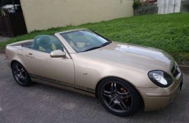 1999 Mercedes Benz SLK 230 Gold Convertible