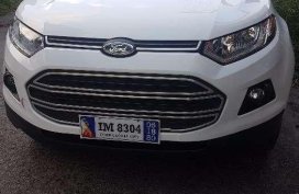 For sale Ford Ecosport 2016 manual