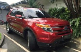 Dec. 2014 Red Ford Explorer FOR SALE