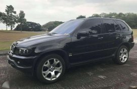 Black BMW X5 2002 Model 4.4i Engine