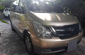 2010 HYUNDAI Grand Starex Gold for sale 