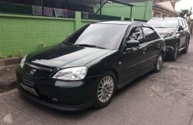 Honda Civic dimension 2002 model Automatic trasmission