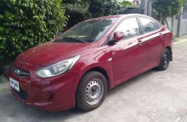 2012 Hyundai Accent gas manual FOR SALE