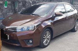 2014 Toyota Corolla Altis G manual transmission