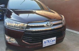 Toyota Innova G 2016 Automatic Diesel Color Eggplant Pampanga Area