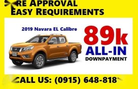 2019 NISSAN Navara EL Calibre 20% 89k All-In DP