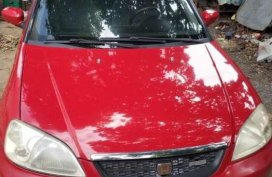 Honda Civic dimension 2001 model Automatic transmission