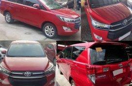 Grab Toyota Innova 2017 Automatic Diesel No assume balance