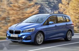 Brand New Blue 2019 BMW 218i Gran Tourer 7-seater