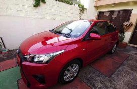 Toyota Yaris 1.3 E 2015 Red FOR SALE
