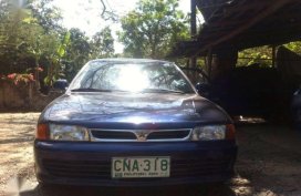 Mitsubishi Lancer color blue glxi all power. 1996 model