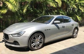 2015 MASERATI GHIBLI Diesel, - "Grey-Brown” color.