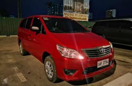 2014 Toyota Innova J Gasoline MANUAL TRANSMISSION